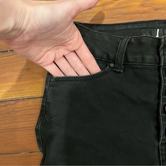 Rewash Raw Hem Skinny Jeans - Picture 10 of 10